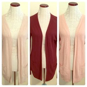 -Set Of 3- Hardly Worn Open Cardigans